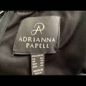 Black Adrianna Papell Dress